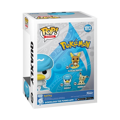 Pokemon Quaxly Funko Pop! Vinyl Figure