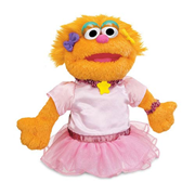 Sesame Street Zoe Hand Puppet 11-Inch Plush