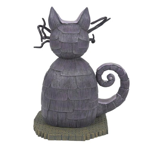 The Nightmare Before Christmas Village Cat House Statue