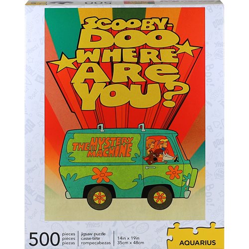 Scooby Doo Where Are You 500-Piece Puzzle