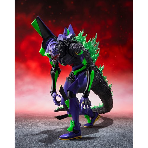 Godzilla vs. Evangelion Evangelion Test Type-01 G Awakening Form S.H.MonsterArts Action Figure