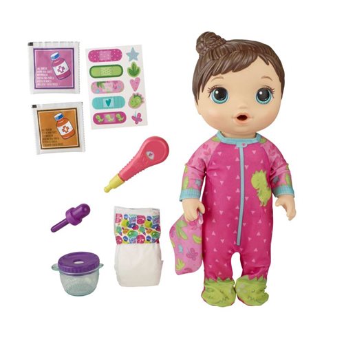 Baby Alive All Better Baby Doll - Brown Hair