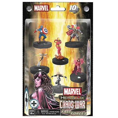 Marvel Chaos War Fast Forces HeroClix 6-Pack