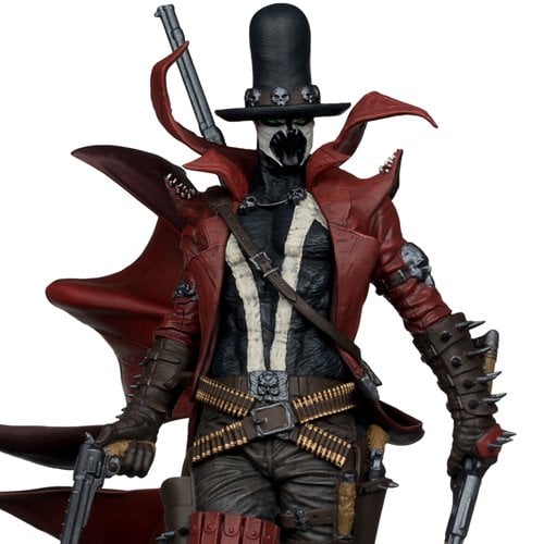 Spawn Gunslinger Spawn Black, White & Red All Over 1:10 Scale Resin Statue