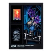 Star Wars Darth Vader Vs Emperor Palpatine Fandrop Figure Diorama