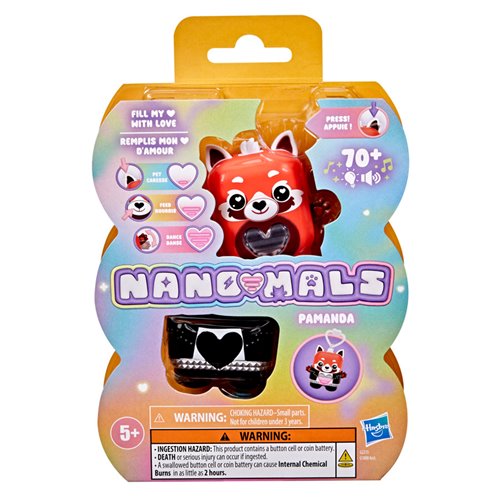 Nano-mals Pamanda the Red Panda Electronic Pet Toy