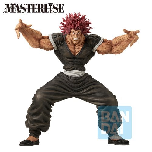 Baki the Grappler Baki Yujiro Hanma The World Can Be Changed With One Fist Masterlise Ichibansho Sta