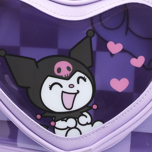 Sanrio Kuromi Checkerboard Mini-Backpack