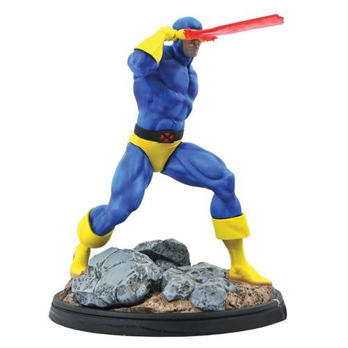 Marvel Comic Premier Collection Cyclops Resin Statue, Not Mint