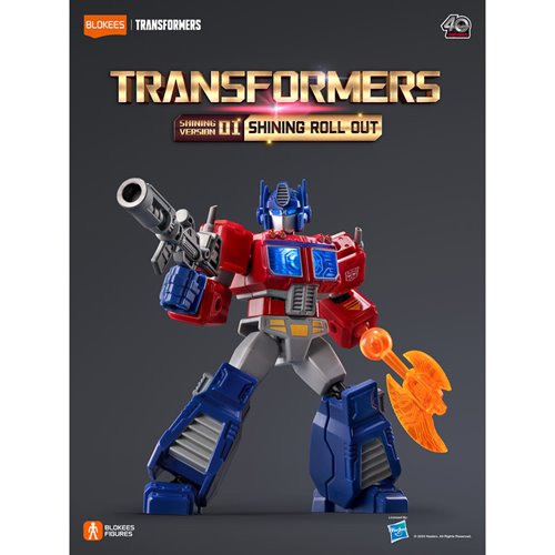 Transformers Shining Version 01 Shining Roll Out Blokees Mini Model Kit Case of 6
