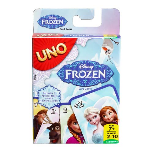 Uno Frozen 2 Cards Game Mattel Disney