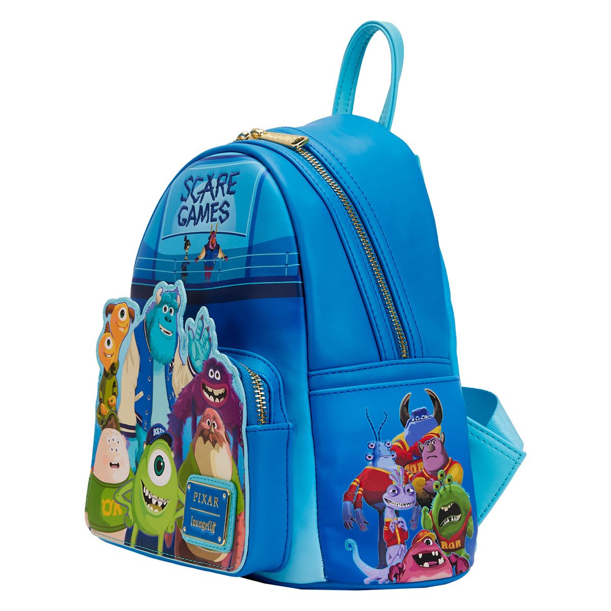 New DISNEY STORE Monsters INC Backpack and Lunch Box Set Sulley Mike
