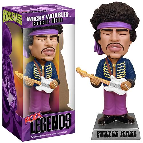 Jimi Hendrix Purple Haze Bobble Head