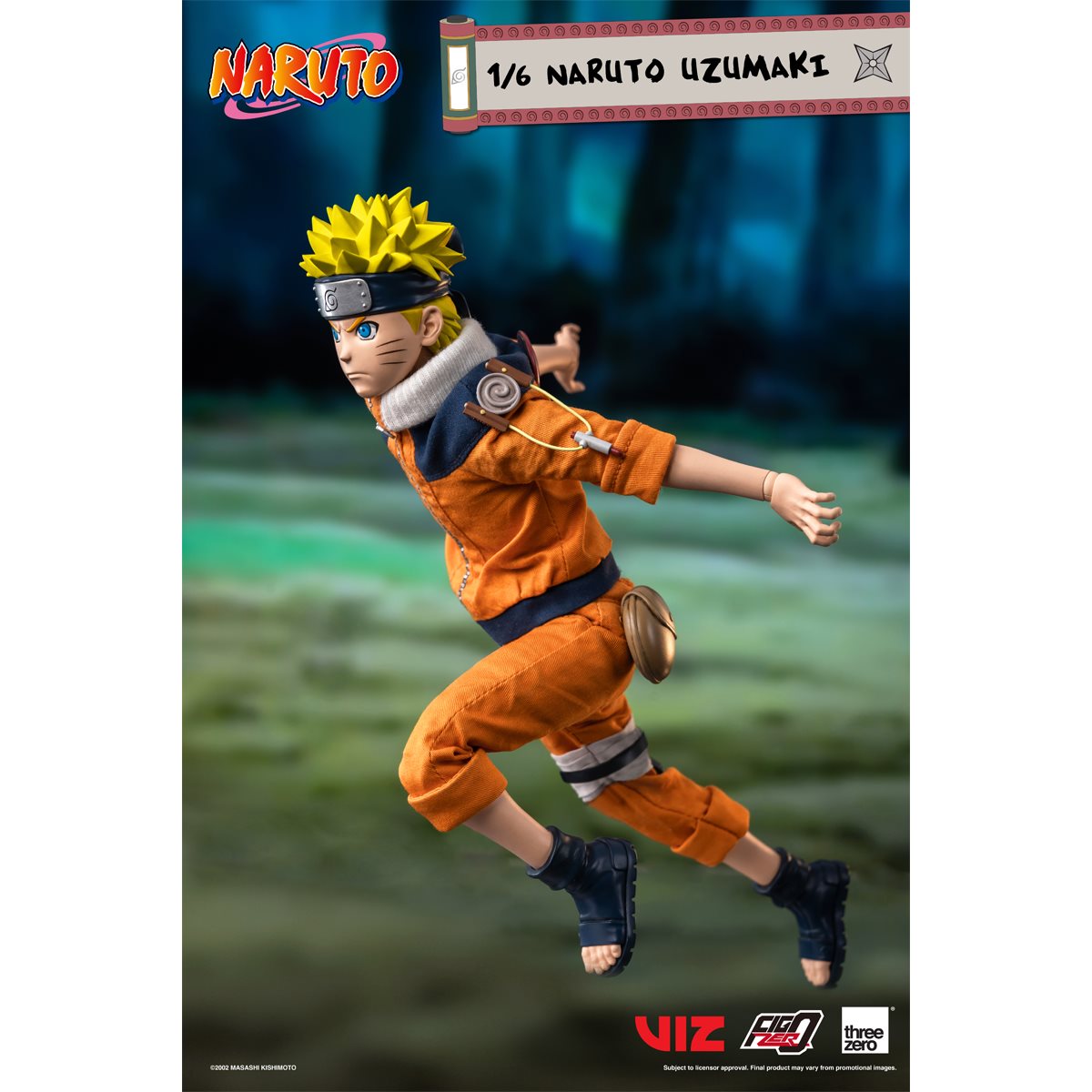 Naruto Uzumaki FigZero 1:6 Scale Figure, Naruto: Shippuden, action figure  naruto 