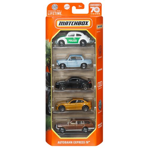 Matchbox Car Collection 5-Pack 2023 Mix 4 Vehicle Case of 12