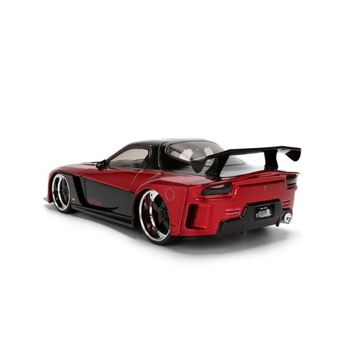 JDM Tuners 1995 Mazda RX-7 Widebody 1:24 Scale Die-Cast Metal Vehicle