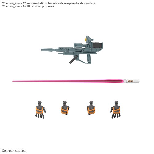 Mobile Suit Gundam GQuuuuuuX Light Cannon High Grade 1:144 Scale Model Kit