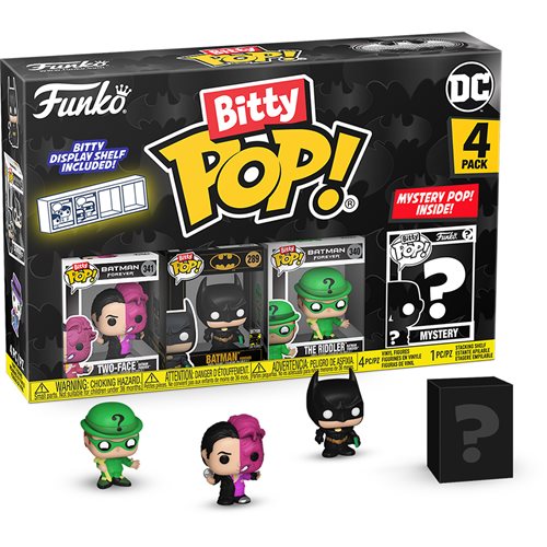 Batman 85th Anniversary Two-Face Funko Bitty Pop! Mini-Figure 4-Pack