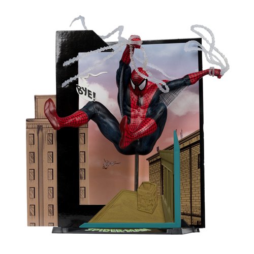Marvel Collection Wave 6 1:10 Scale Posed Figure with Scene Case of 6