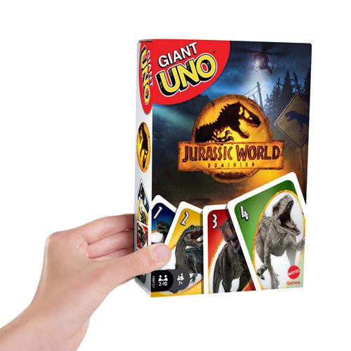 Jurassic World 3: Dominion Giant UNO Card Game
