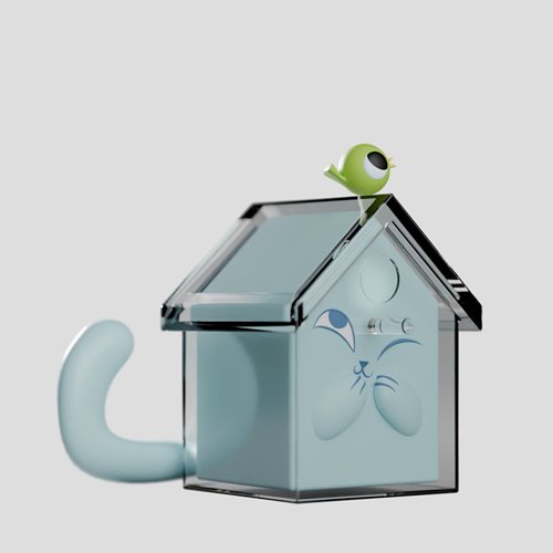 Ghost Cat Series 1 Blind-Box Mini-Figure Case of 6