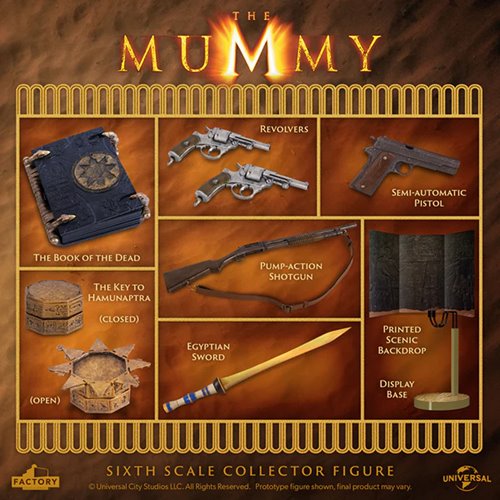 The Mummy Rick O'Connell 1:6 Scale Action Figure