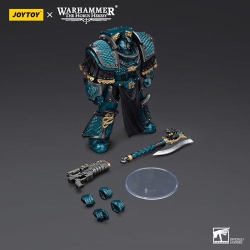 Joy Toy Warhammer The Horus Heresy Alpha Legion Lernaean Terminator with Volkite Charger 1:18 Scale