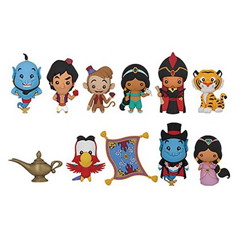 Aladdin Figural Key Chain Random 4-Pack
