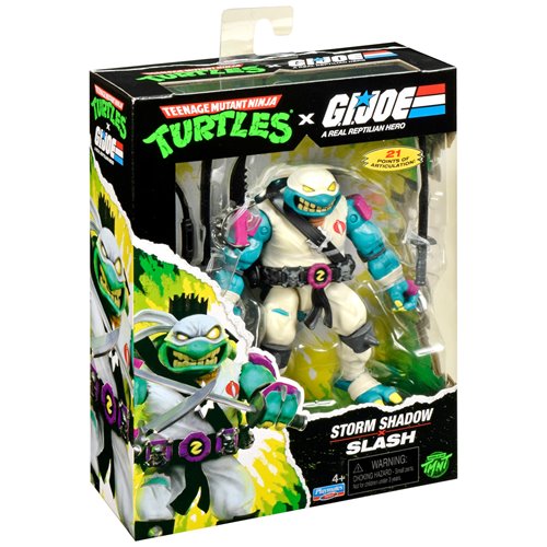 TMNT x G.I. Joe Slash Storm Shadow Action Figure