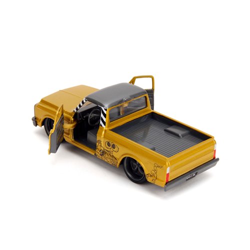 Hollywood Rides Wall-E 1972 Chevrolet Cheyenne 1:32 Scale Die-Cast Metal Vehicle