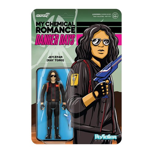 My Chemical Romance Danger Days Jet Star (Unmasked) 3 3/4-Inch ReAction FIgure