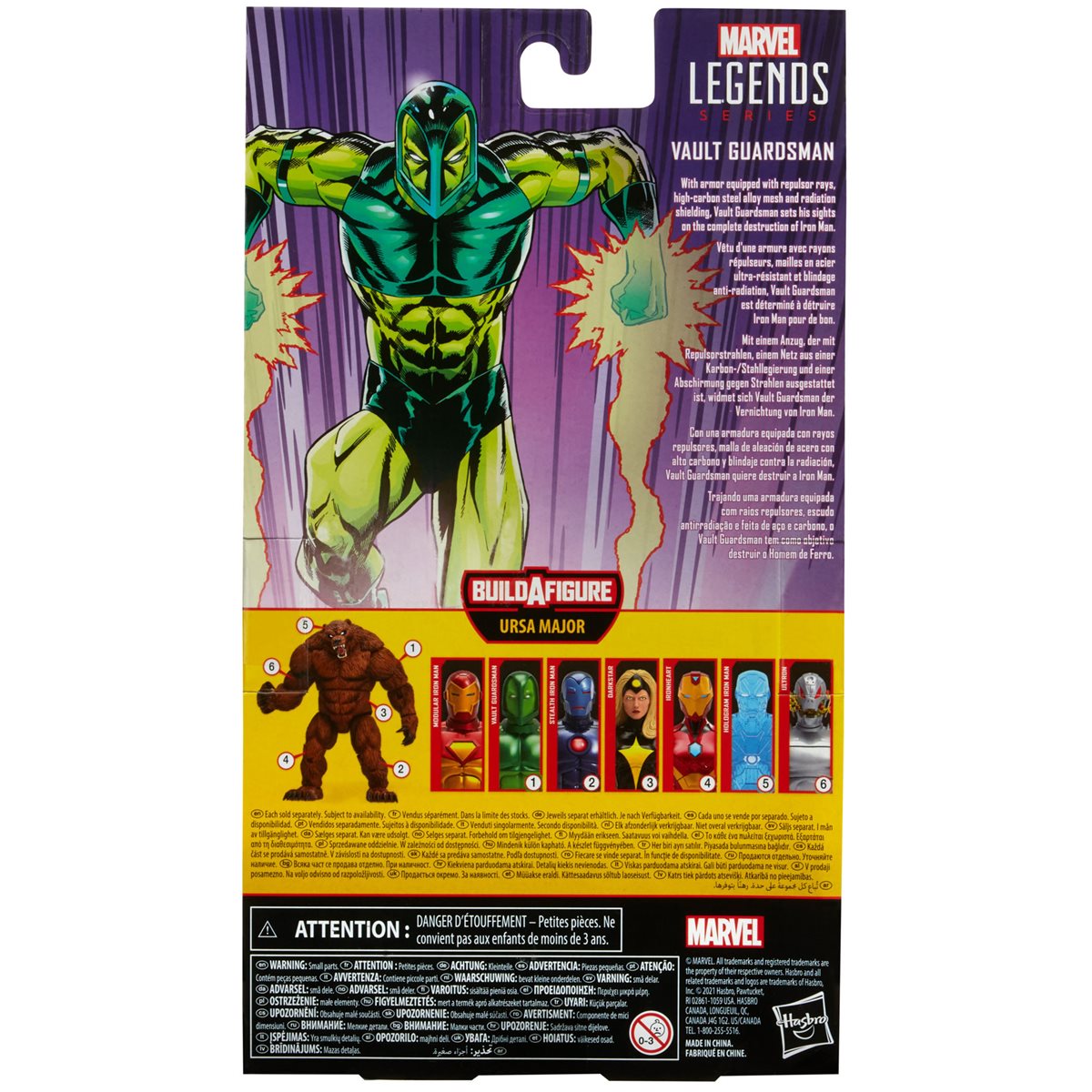 Marvel Legends Series Vault Guardsman Iron Man Actionfigur 6 Inch Hasbro 