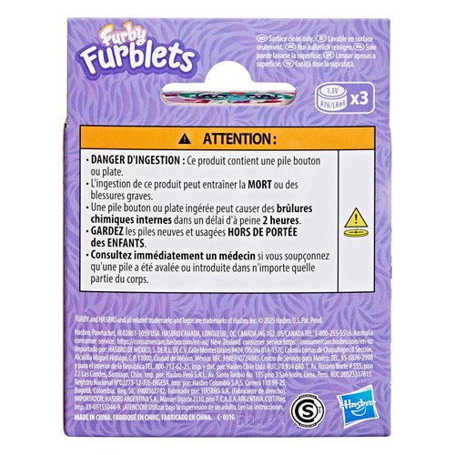 Furby Furblets Special Holiday Edition Pep-Mint Mini Friend