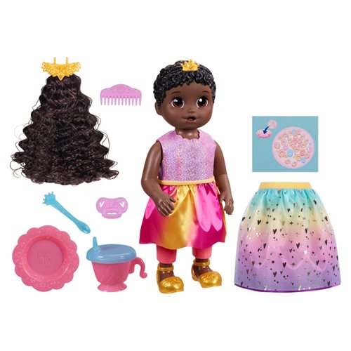 Baby Alive Princess Ellie Grows Up! Black Hair Doll
