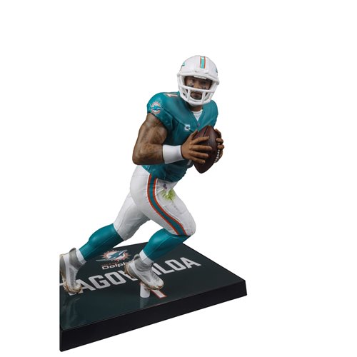 NFL SportsPicks 2024 Wave 1 Miami Dolphins Tua Tagovailoa 7-Inch Scale Posed Figure