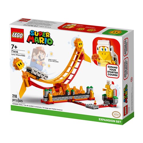 LEGO 71416 Super Mario Lava Wave Ride Expansion Set