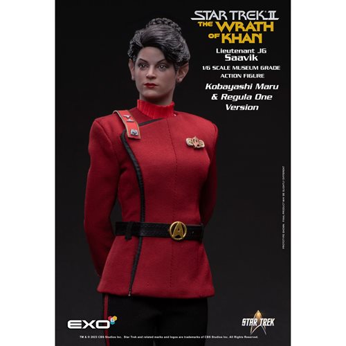 Star Trek: The Wrath of Khan Lieutenant Saavik Kobayashi Maru Edition 1:6 Scale Action Figure
