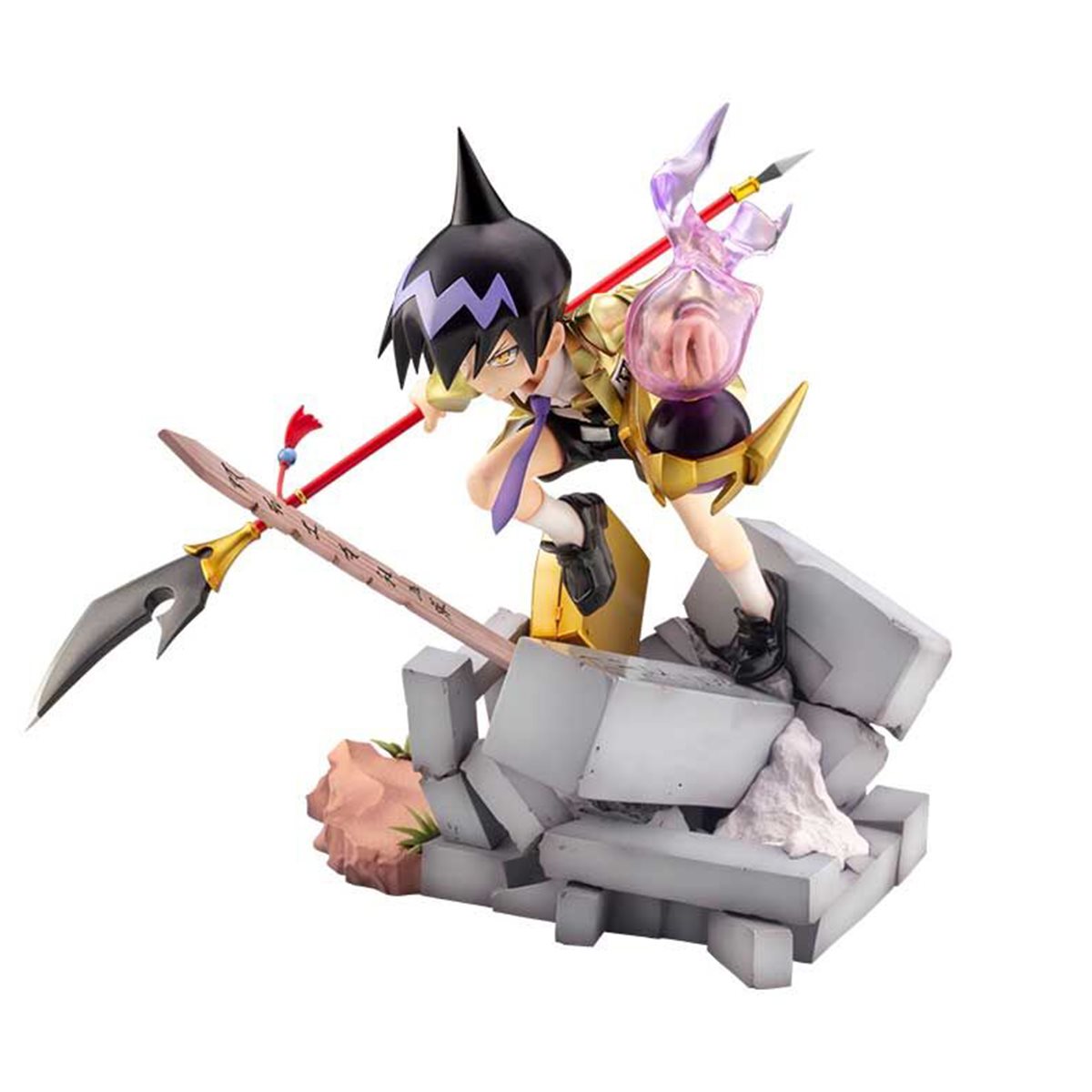 Banpresto Shaman King – Statua Tao Ren, Action Figure PVC Da Collezione, 16 Cm, Con Base Inclusa
