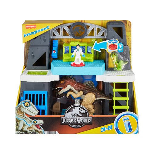 Jurassic World Imaginext Scan and Glow Dinosaur Playset