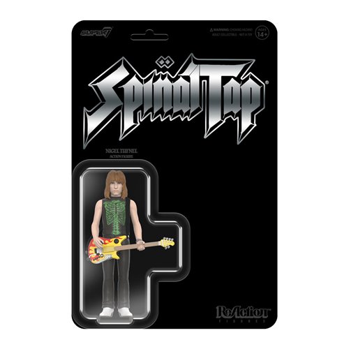 Spinal Tap Nigel Tufnel 3 3/4-Inch ReAction Figure