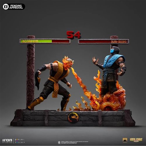 Mortal Kombat Scorpion Fatality 1:10 Deluxe Art Scale Limited Edition Statue