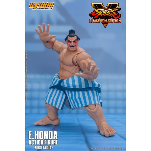 Street Fighter V E. Honda Nostalgia Costume 1:12 Scale Action Figure