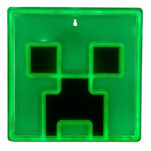 Minecraft Creeper Wall Mountable LED Neon Light