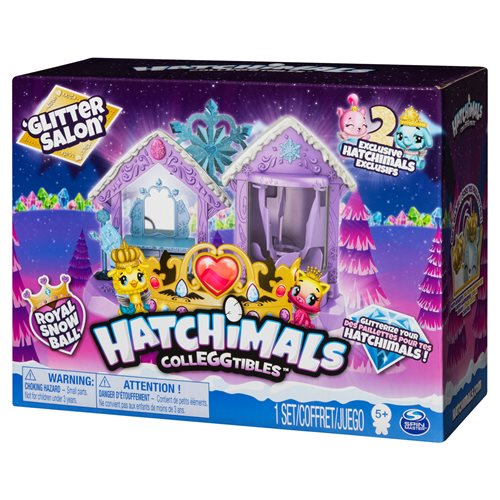 Hatchimals CollEGGtibles Glitter Salon Playset