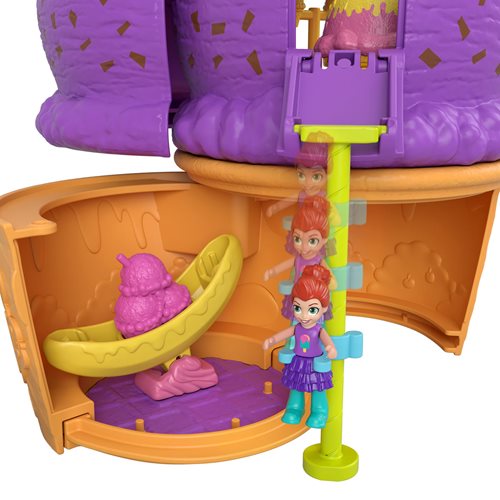Polly Pocket Spin 'n Surprise Ice Cream Cone Playground Playset