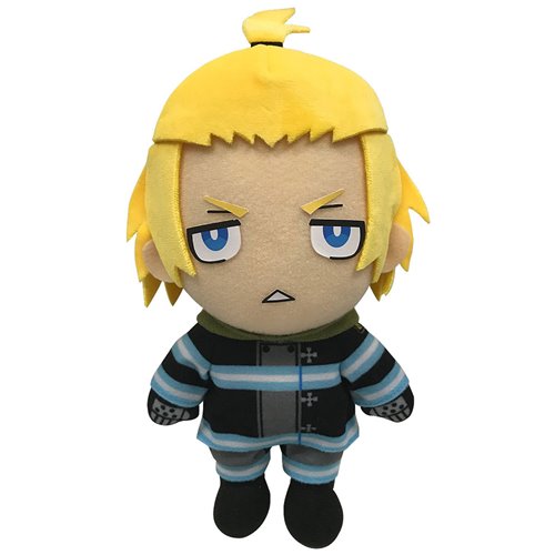 Fire Force Arthur Fireman Uniform 8-Inch Plush