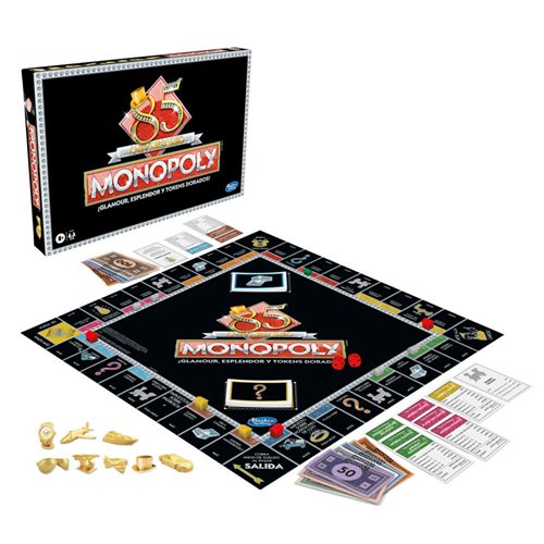Monopoly 85th Anniversary Edition Board Game - Espanol