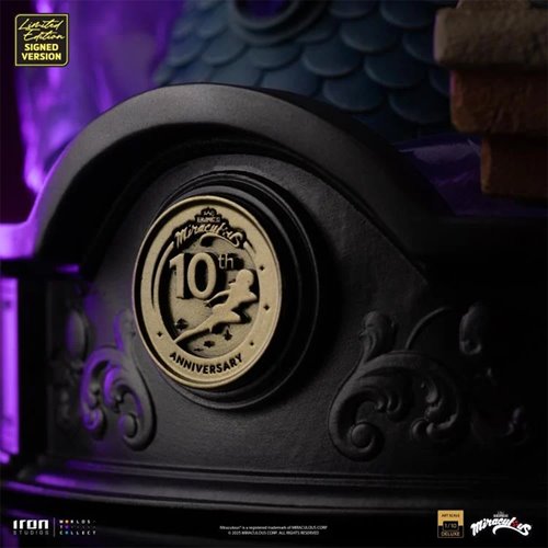 Miraculous Ladybug And Cat Noir 10th Anniversary Signed Edition 1:10 Deluxe Art Scale Limited Editio