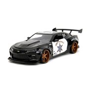 Bigtime Muscle 2016 Chevy Camaro SS Widebody Drift Patrol Police 1:24 Scale Die-Cast Metal Vehicle