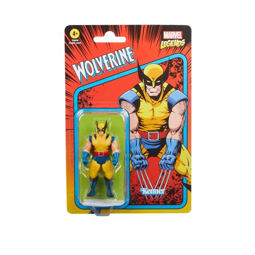 Marvel Legends Retro 375 Collection Yellow Wolverine 3 3/4-Inch Action Figure